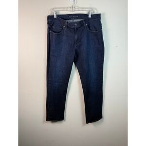 Mott & Bow Crosby Straight Leg Jeans Dark Indigo W34 L32 NZ-1774 Mens